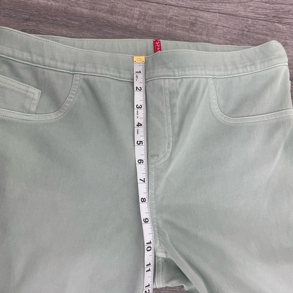 SPANX Women Pull-On Sage Green Jeanish Leggings SZ XL - Picture 11 of 13